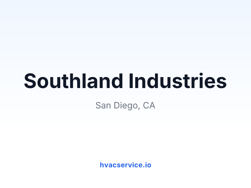 Southland Industries