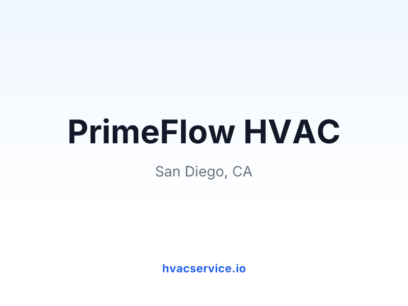 PrimeFlow HVAC