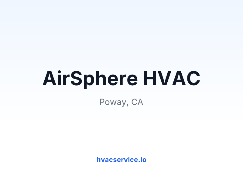 AirSphere HVAC