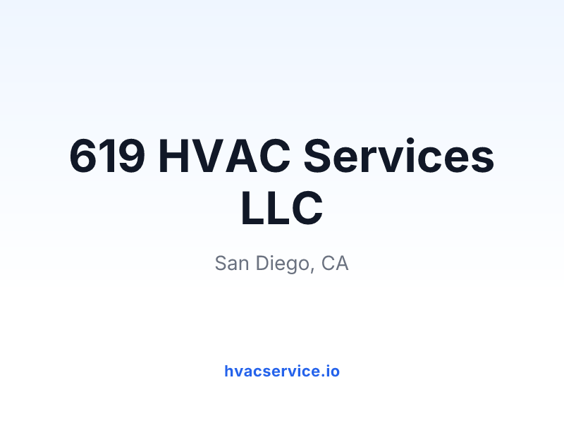 619 HVAC Services LLC