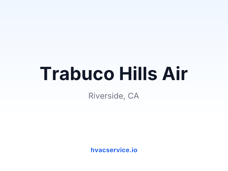 Trabuco Hills Air