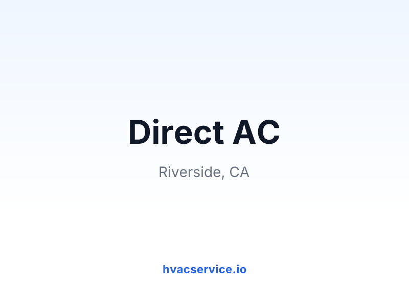Direct AC