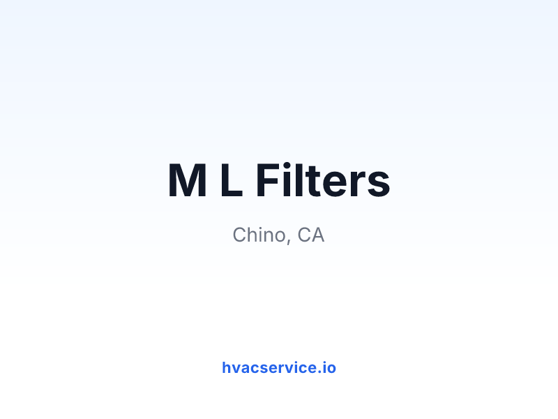 M L Filters