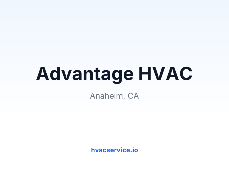 Advantage HVAC