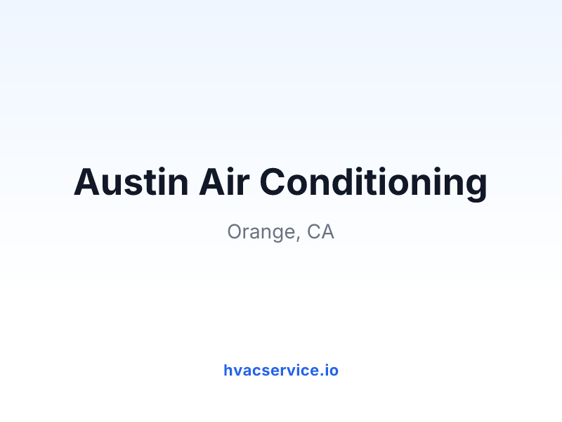 Austin Air Conditioning