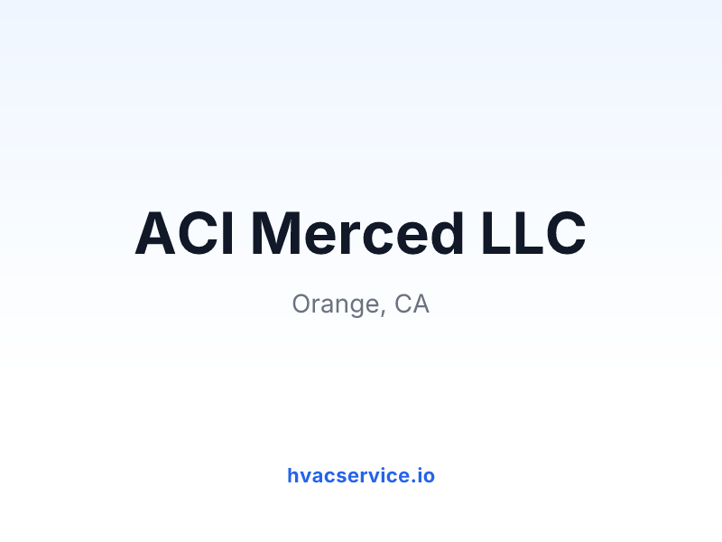 ACI Merced LLC