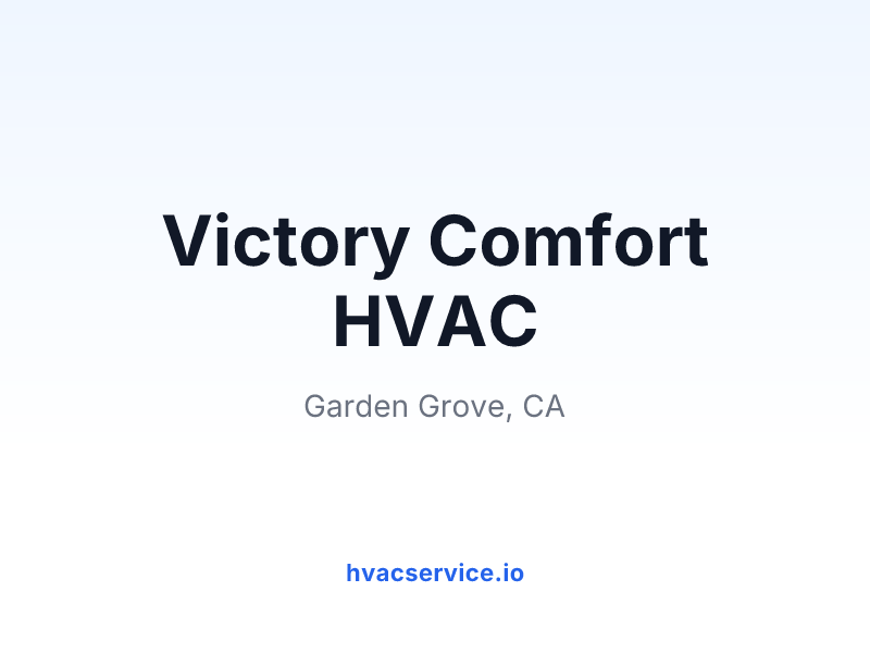 Victory Comfort HVAC