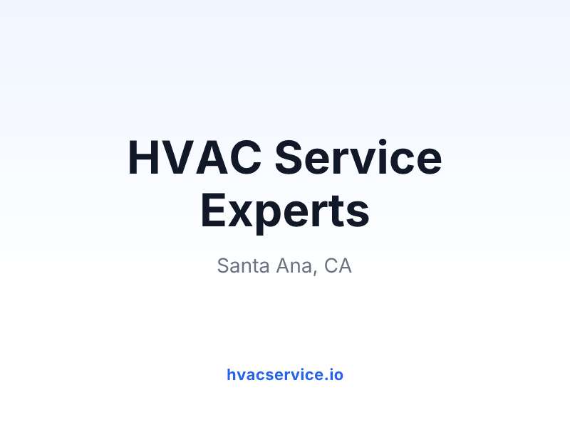 HVAC Service Experts