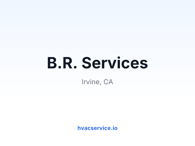 B.R. Services