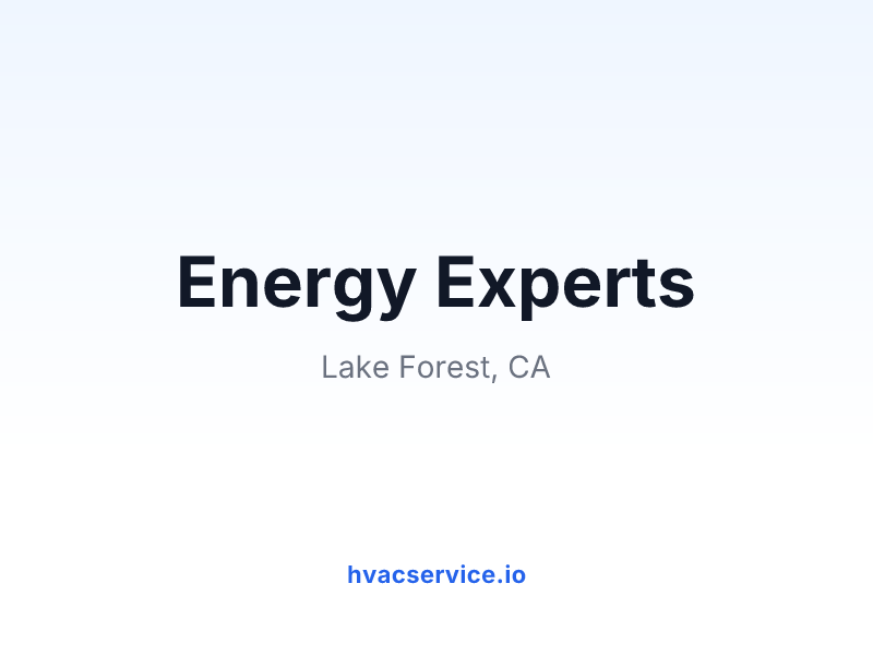 Energy Experts