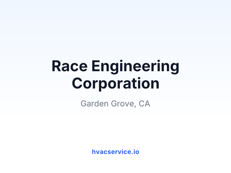 Race Engineering Corporation