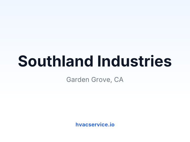 Southland Industries
