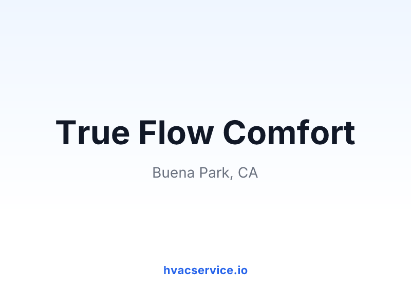 True Flow Comfort
