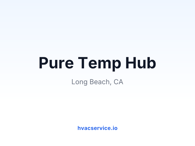 Pure Temp Hub