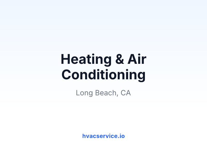 Heating & Air Conditioning