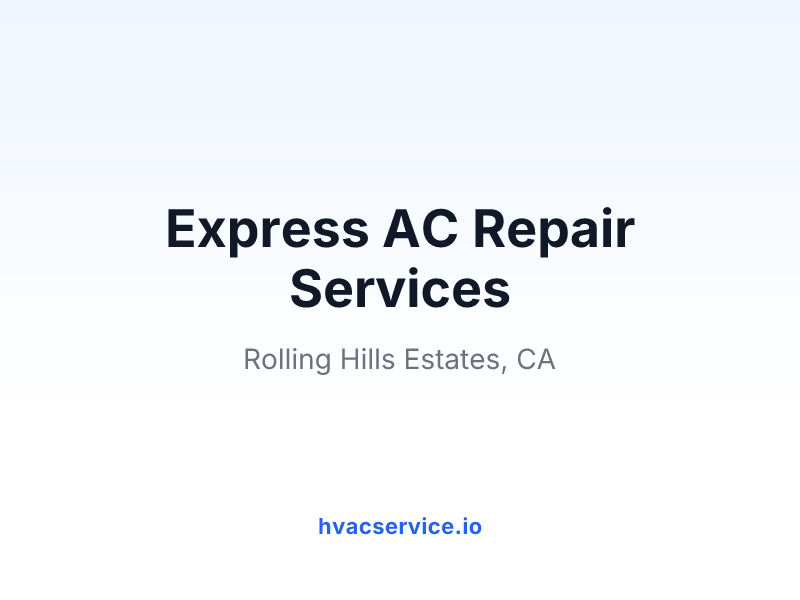 Express AC Repair Services