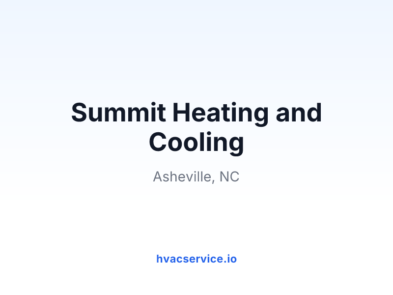 Summit Heating and Cooling