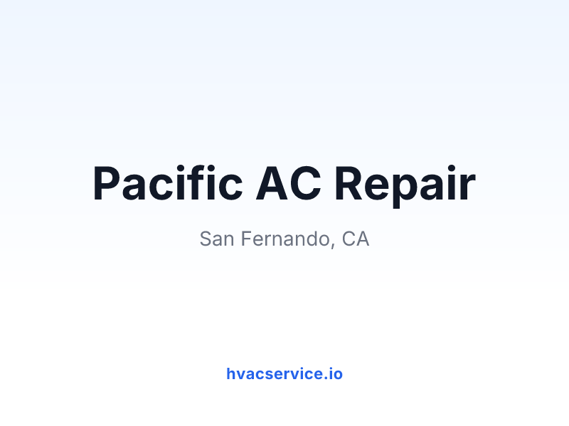 Pacific AC Rеpair