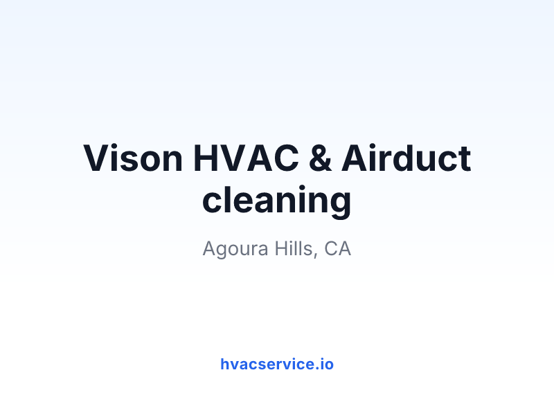 Vison HVAC & Airduct cleaning