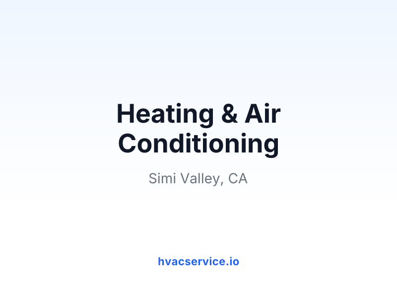 Heating & Air Conditioning
