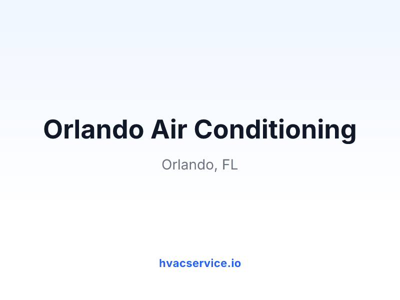 Orlando Air Conditioning