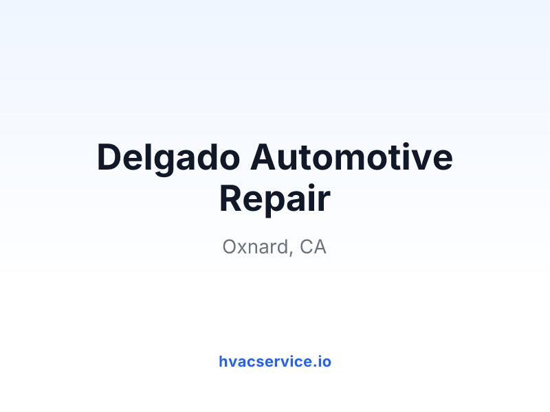 Delgado Automotive Repair