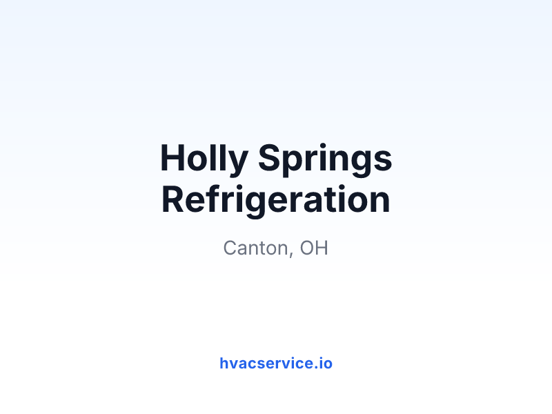 Holly Springs Refrigeration