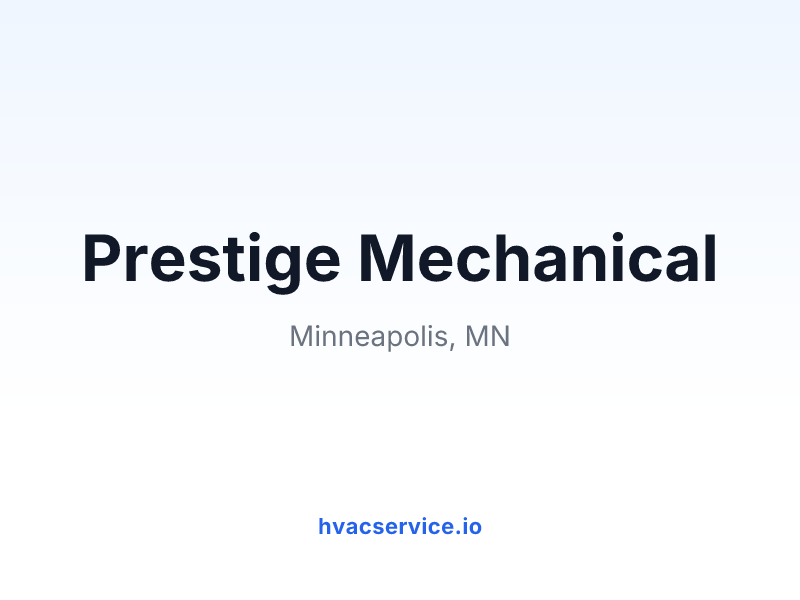 Prestige Mechanical