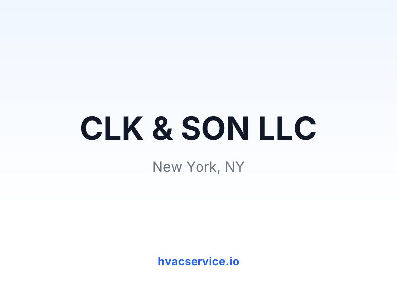 CLK & SON LLC