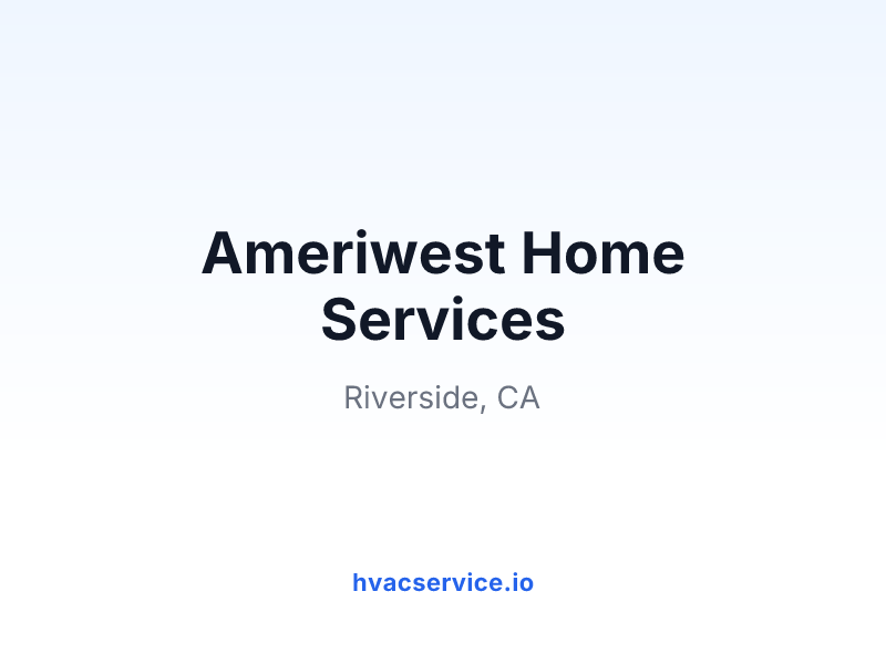 Ameriwest Home Services
