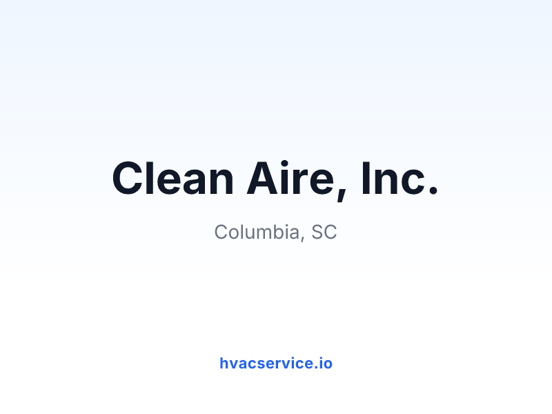 Clean Aire, Inc.