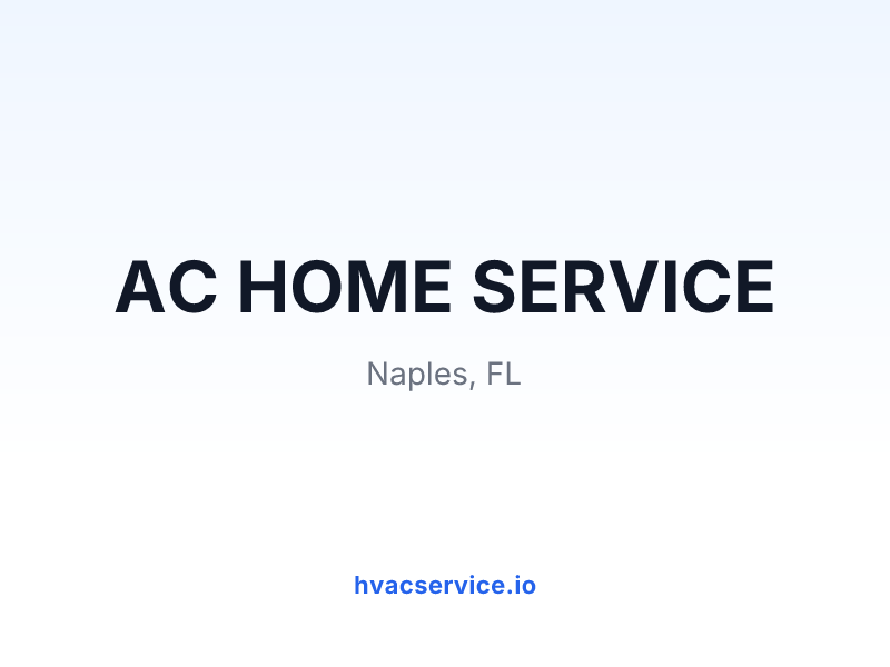 AC HOME SERVICE