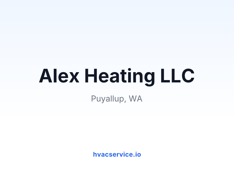 Alex Heating LLC