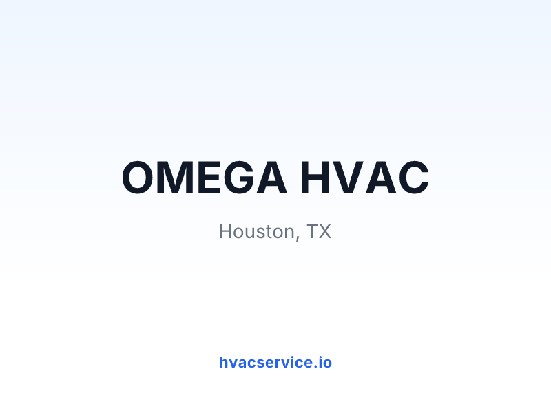 OMEGA HVAC