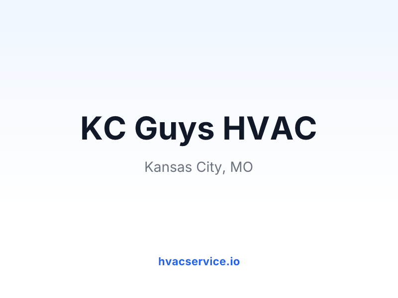 KC Guys HVAC