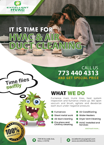 Excellent HVAC Duct Cleaning.INC
