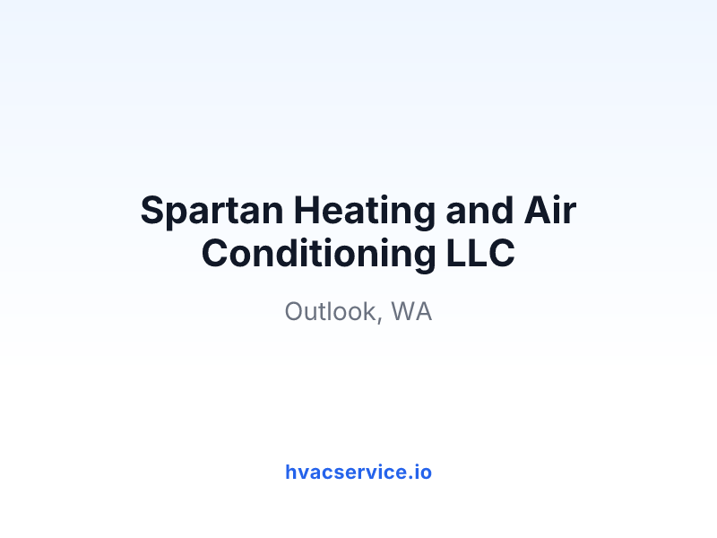 Spartan Heating and Air Conditioning LLC