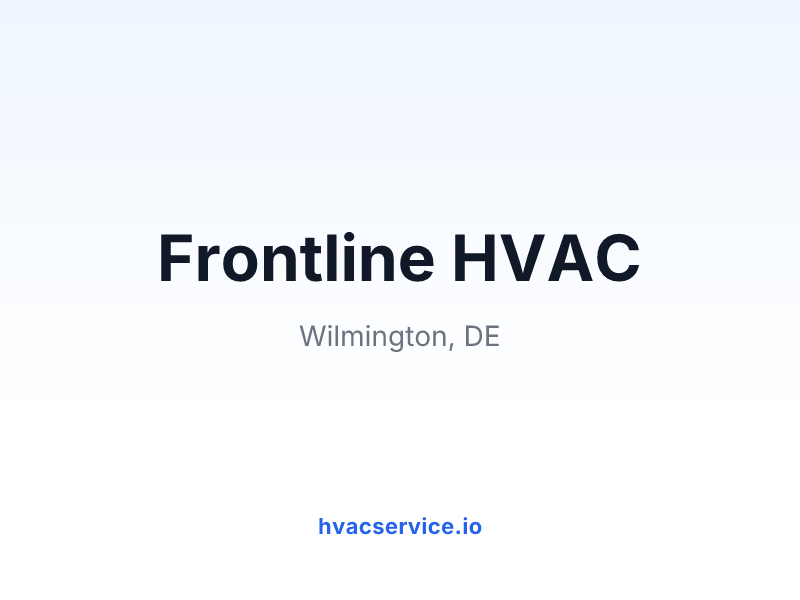Frontline HVAC