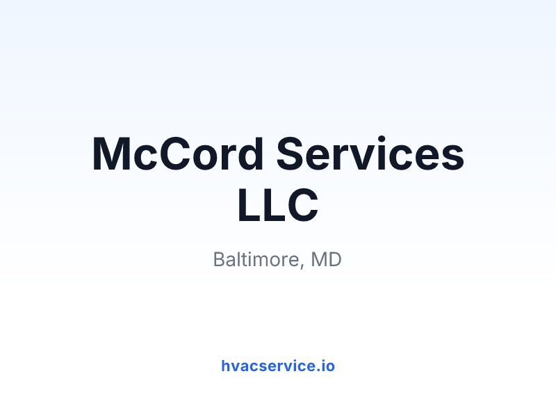 McCord Services LLC