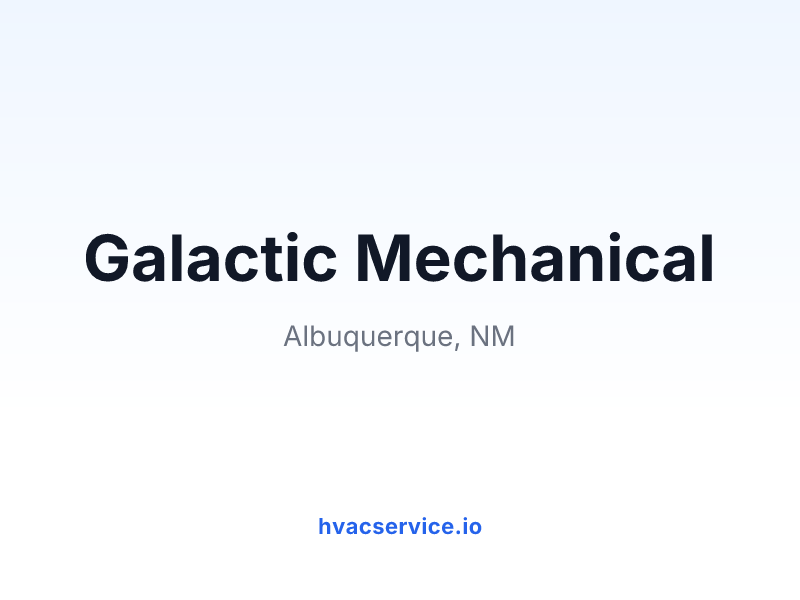 Galactic Mechanical
