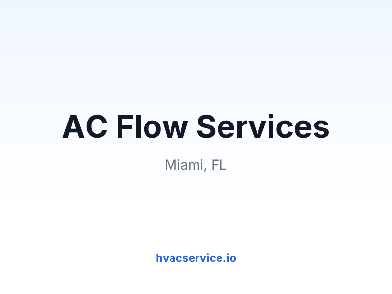 AC Flow Services