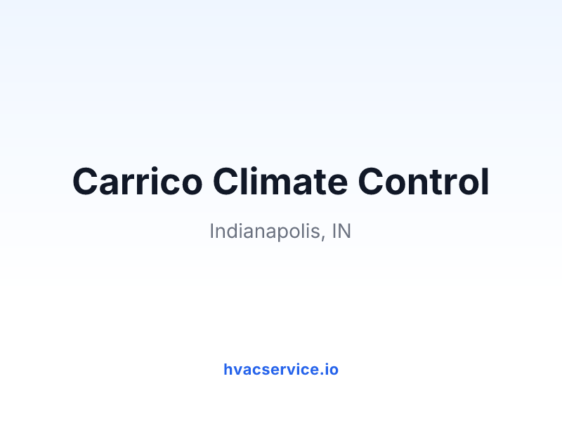 Carrico Climate Control