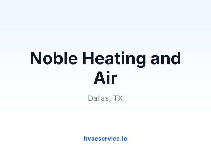 Noble Heating and Air