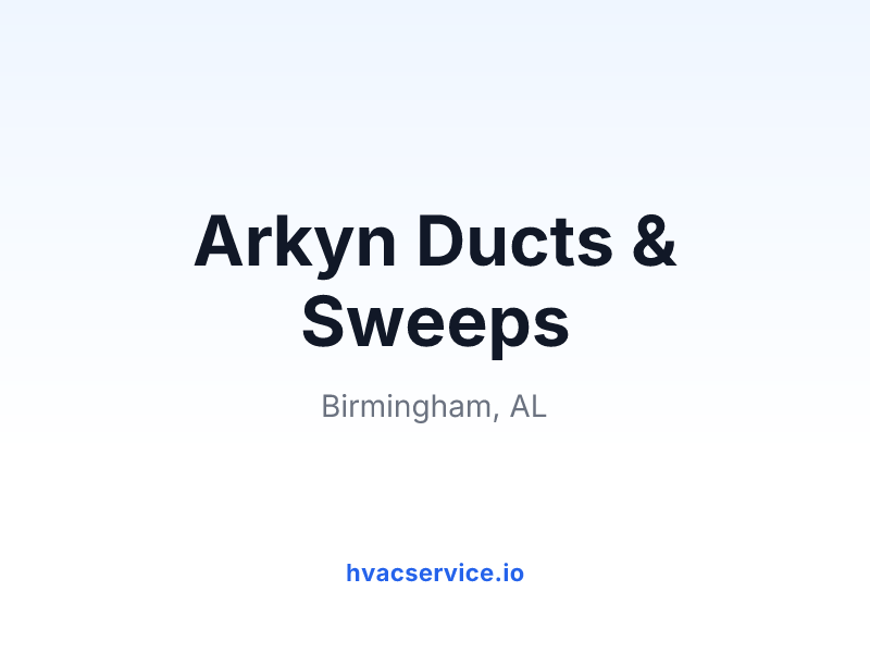 Arkyn Ducts & Sweeps