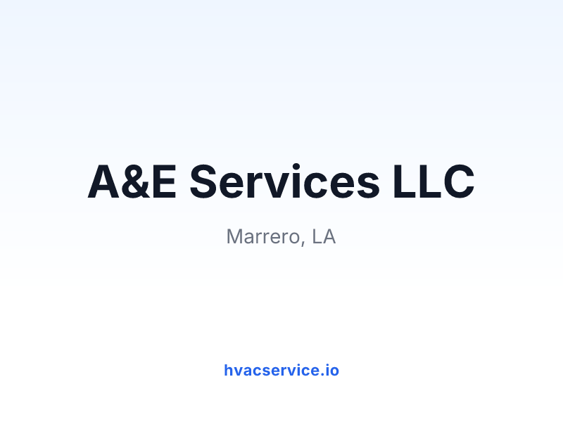 A&E Services LLC