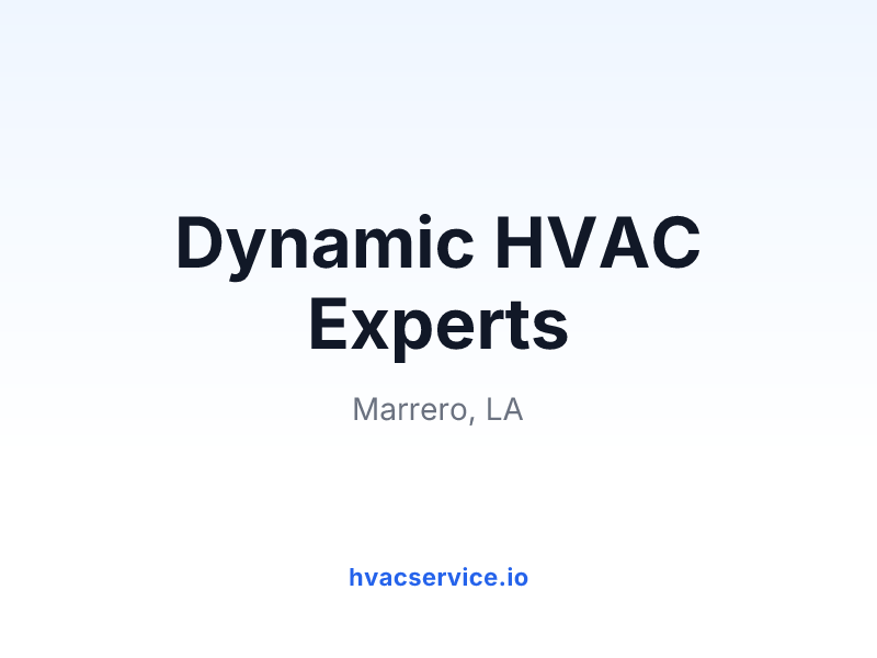 Dynamic HVAC Experts