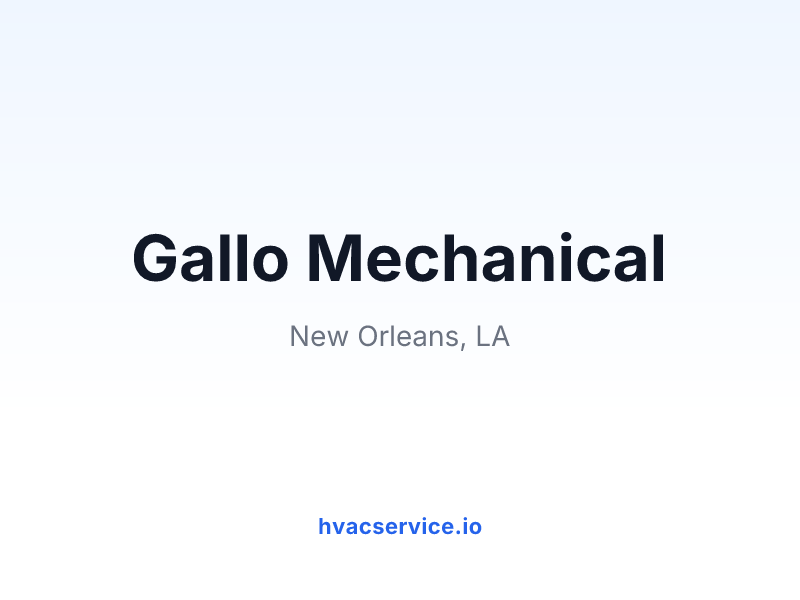 Gallo Mechanical