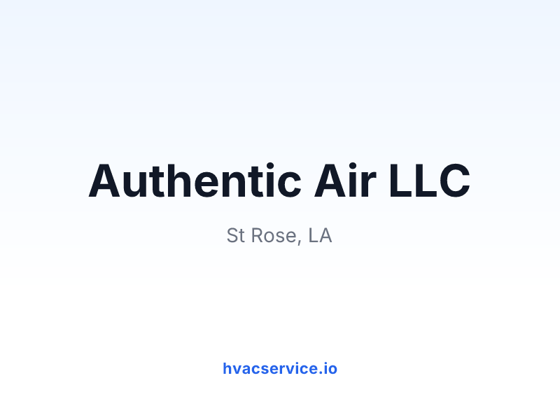 Authentic Air LLC