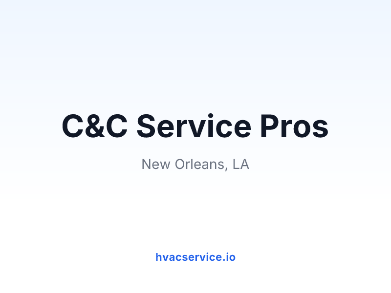 C&C Service Pros