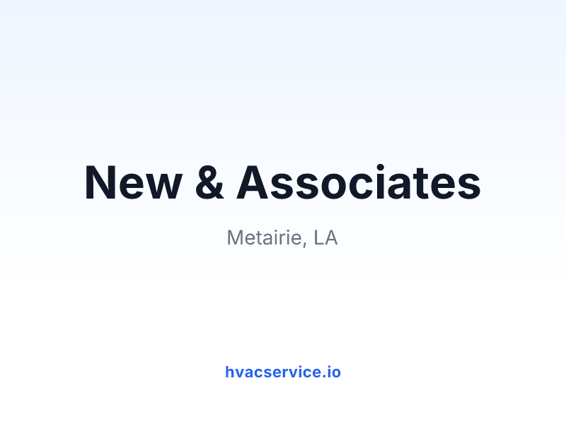 New & Associates